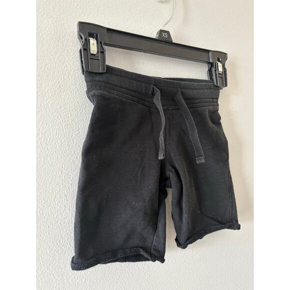 Pact Organic Toddler Pull On Shorts 2T/3T Black Cotton Bermuda Drawstring - Picture 4 of 5